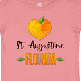 thumbnail image 4 of Inktastic St. Augustine Florida Orange in Heart Boys or Girls Baby T-Shirt, 4 of 5