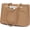 Apricot 15.6 Inch, variant on Laptop Tote Bag for Women 15.6 Inch Waterproof Leather Computer Bags Business Office Work Briefcase Black