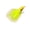Yellow Single, variant on CEORPER 1/3pcs Streamers Fly for Trout Fishing Baits for Freshwater & Saltwater
