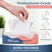 Soft 2-Ply Facial Tissue, White, 230-Count Box (5,520 Tissues, Bulk Pack of 24-Boxes)