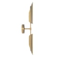 thumbnail image 3 of Gild Design House Ensley Brass Two Light Metal Wall Sconce, 3 of 16