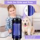 thumbnail image 3 of leyfeng Bug Zapper interior, Mosquito Zapper, 4000 V de alta potencia Mosquito Killer, Mosquito Trap, Fly Zapper, interior Bug Zapper para el hogar, dormitorio, cocina, oficina, patio trasero, patio, 3 of 7