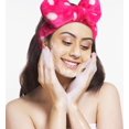 thumbnail image 5 of Diademas de ducha para maquillaje facial, diademas suaves y lindas con lazo grande para mujeres y niñas, Roseo Rojo Verde Cocina, Decoración y Otros, 5 of 5