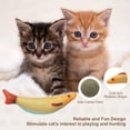 thumbnail image 4 of Uxcell Bite Resistant Catnip Playing, Durable and Interesting, Simulated Fish Cat Teeth Chew Playing Catnip Filled (8 Color, 7 Pcs), Intended for Bedroom / Balcony (3 Types), 4 of 7