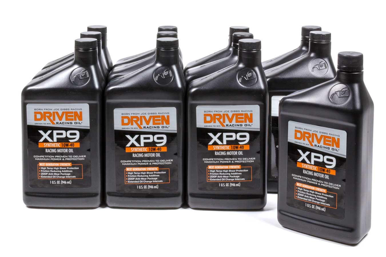 Driven Racing Oil XP9 10W40 Motor Oil 1 qt Case Of 12 P/N 03207