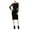 black, variant on Catherine Malandrino Womens Jacinta Sheath Dress, Black, 6