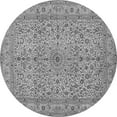 thumbnail image 1 of Ahgly Company Indoor Round Persian Gray Traditional Area Rugs, 7' Round, 1 of 1