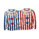 thumbnail image 3 of Sudadera decorativa con diseño de payaso para parejas, ideal para fiestas, eventos, cumpleaños, para hombres y mujeres. Azul Rojo, 3 of 9