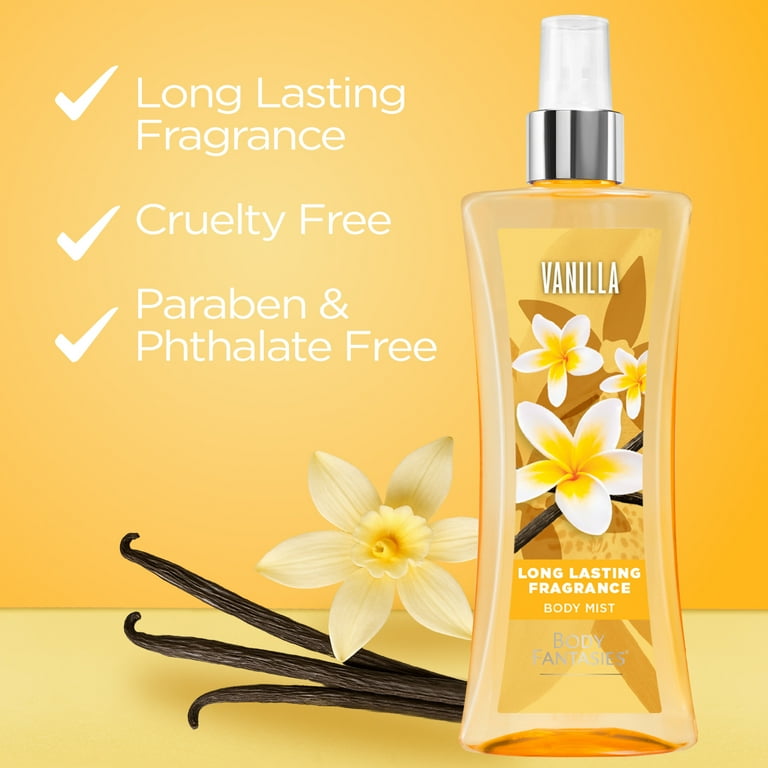 その他 Body Fantasies Vanilla Fantasy 236ml Body Fantasies Signature Fragrance Body Spray, Vanilla, 8 fl oz