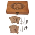 thumbnail image 2 of Vintage Embroidery Scissors Set Stainless Steel Sewing Craft Kit, Antique Sewing Tools, for Handicrafts, with 7 Pieces, 2 of 7