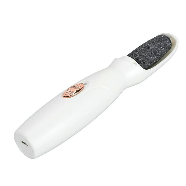 Electric Foot Callus Remover 360° Rotating Dead Skin Removal Rechargeable Pedicure Tools Foot Grinder for Hard Cracked Dry Skin White