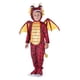 thumbnail image 1 of Disfraz de dragón americano para niños, diseño de dragón rojo, 1 of 7