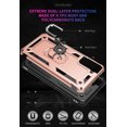thumbnail image 4 of TechCircle Samsung Galaxy S21 Case, Ring Holder Kickstand Magnetic Hybrid Rugged Shockproof Cover, Rosegold, 4 of 7