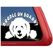 Doodle On Board | High Quality Vinyl Goldendoodle Labradoodle Dog Window Decal