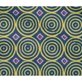 thumbnail image 4 of oneOone Cotton Flex Fabric Diamond & Circle Block Fabric Prints By Yard 40 Inch Wide, 4 of 4