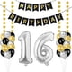 thumbnail image 1 of Kit de globos de cumpleaños, 34 unidades, con 16 globos, 1 of 1