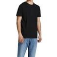 thumbnail image 2 of Jack & Jones Camiseta de Hombre, paquete de 5 - JJEORGANIC BASIC TEE O-NECK, manga corta, algodón orgánico Blanco/Azul marino/Negro S (Small), 2 of 6