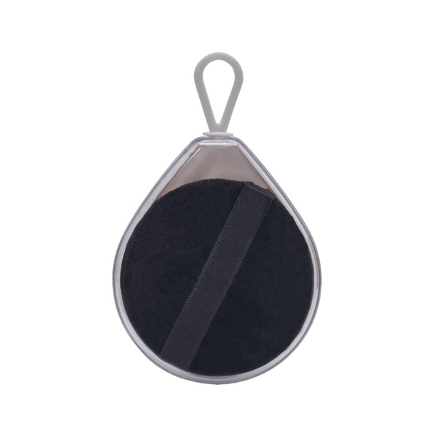 Esponja para polvos con estuche plástico-Jolette negro 6 x 9.8