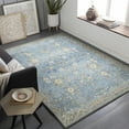 thumbnail image 6 of Hauteloom Marino Living Room, Bedroom Area Rug - Traditional - Denim, Cream, Gray - 2' x 2'11", 6 of 9