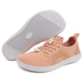 thumbnail image 1 of Zapatos minimalistas descalzos Likrtyny con punta ancha para Hombres y Mujeres rosa 36, 1 of 9