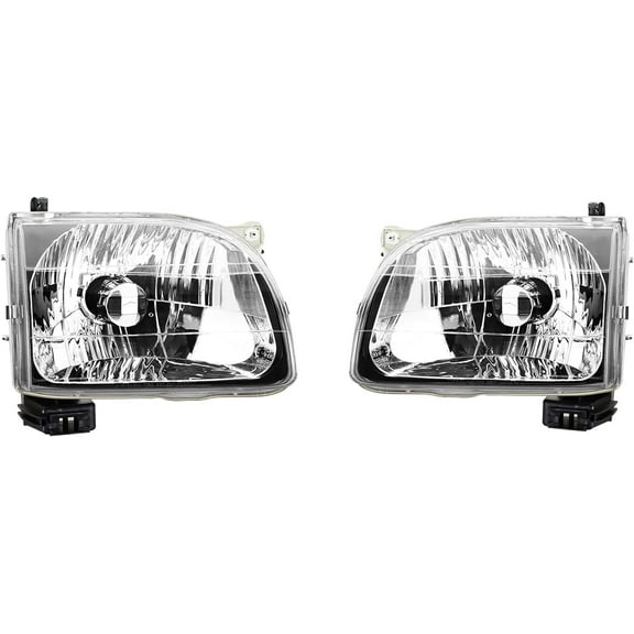labwork Left & Right Front Headlights Lights Lamps Driver & Passenger Side Replacement for 2001 2002 2003 2004 Tacoma