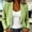 Green, variant on Womens Blazer Prom Wedding Trendy Casual Commute Loose Suit Jacket Beige S