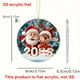 thumbnail image 2 of Uuiauoio 2D Flat Acrylic Christmas Hanging Ornament, Winter Themed Tree Decoration for Home Display, Christmas Ornament Xmas Cute Decorations for Tree Xmas Hanging Decor, 2 of 3