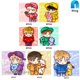 thumbnail image 3 of Ning CH-5D DIY Diamond Pintura BTS Cartoon Boy Rhinestone Full Round Wall Picture, 3 of 4