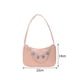 thumbnail image 4 of Retro Mujeres Mariposa Cadena Underarm Bag Casual PU Bolsos pequeños (Rosa), 4 of 6