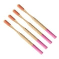 thumbnail image 1 of HAOAN4 Pcs Bristle Toothbrush Travel Toothpaste Charcoal Medium Rosy, 1 of 8