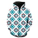 thumbnail image 1 of Sudadera con capucha y cremallera para hombre, estilo étnico exótico retro, gran oferta 2024, chaquetas de gran tamaño con capucha, sudaderas con estampado 3D, ropa de calle divertida, 1 of 6