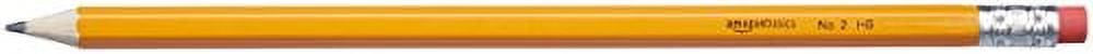 Basics Pre-sharpened Wood Cased #2 HB Pencils, 150 Pack