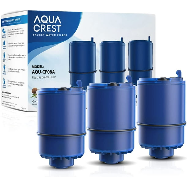 AQUA CREST NSF Certified Water Filter, Replacement for Pur® Faucet