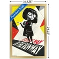 thumbnail image 3 of Disney Pixar The Incredibles 2 - Edna Wall Poster, 14.725" x 22.375", Framed, 3 of 3