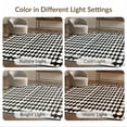 thumbnail image 7 of ODIKA Geometric Contemporary Abstract Arch Checkered Border Mid Century for Dining Room, Under Table, Home Office, Non-Slip Chair-Friendly, 7 of 7