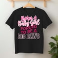 thumbnail image 2 of Born A Baby Girl Forced To Be A Big Dawg – T-Shirt, Hoodie & Sweatshirt – Fun & Empowering Quote – Women & Teens, 2 of 6