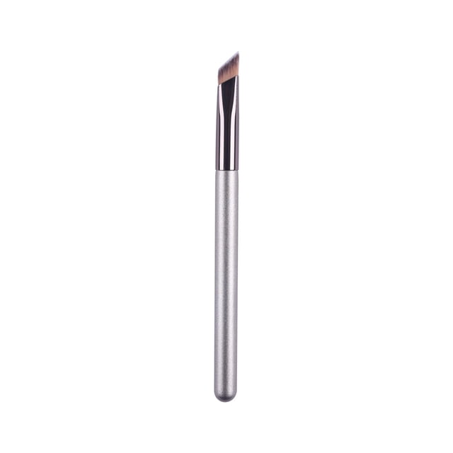 Cepillo de cejas en ángulo, cepillo suave de 150 mm de largo para uso en el salón del hogar Cepillo para la línea del cabello Cepillo cosmético