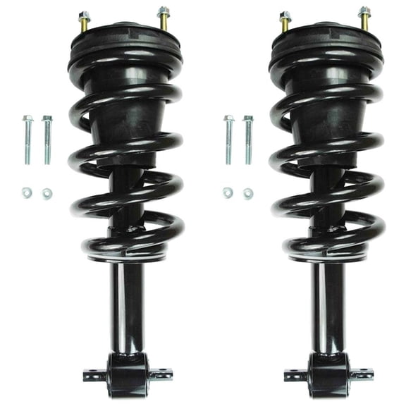 For Cadillac Escalade Chevy Silverado Pair Front Shock Strut w/ Spring - BuyAutoParts