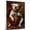 American Bulldog, variant on Plott Hound Dog Stretched Canvas Size 8x12 Guitar Canvas – Funny Plott Hound Dog Team Player Wall Art, Ideal Gift Guitar , Dog Owner