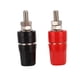 thumbnail image 1 of 10 Uds U50 4mm Terminal de cobre Rojo Negro amplificador de conector de altavoz Terminal Audio Terminal hexagonal, 1 of 8