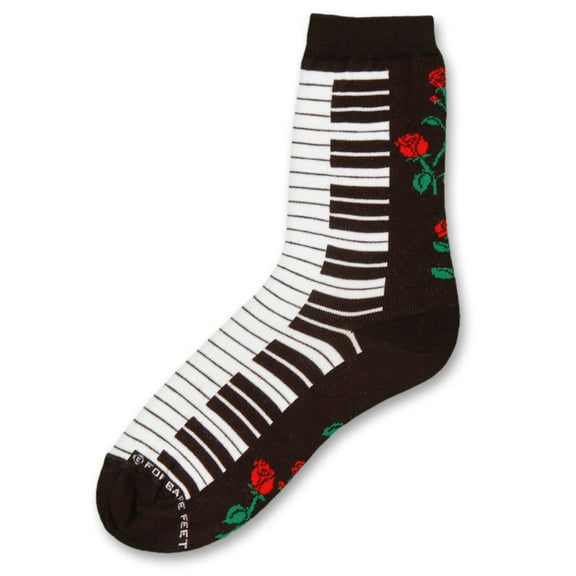 Keyboard Black Medium Socks