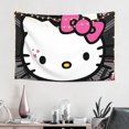 thumbnail image 5 of Hello Kitty Tapestry, Wall Hanging Tapestry, Wall Art Tapestries Poster, Home Decor For Bedroom Living Room Dorm, 60"X40", 5 of 8