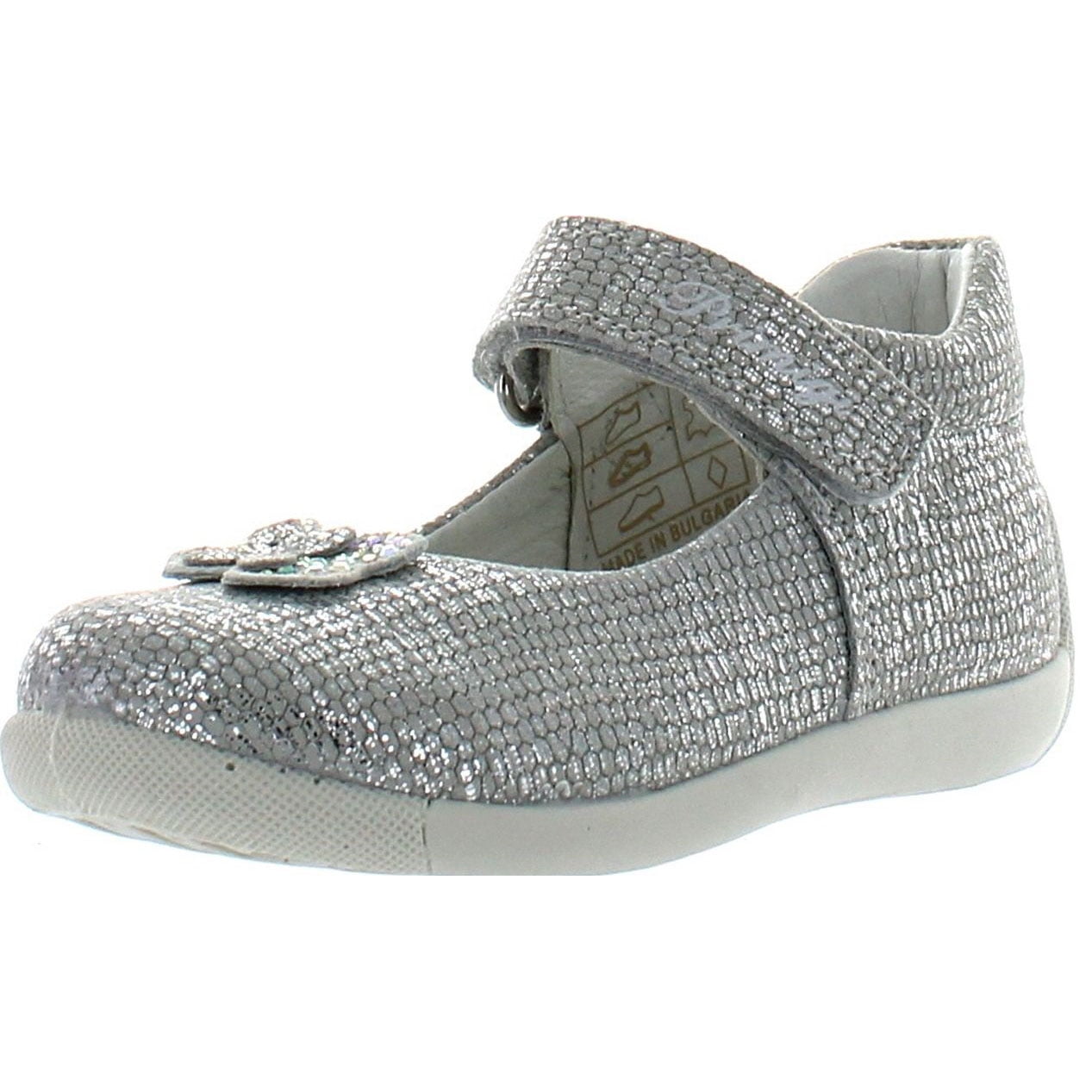 Primigi Girls Naty Cute Fashion Flats Shoes, Silver, 19 - Walmart.com