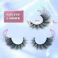 thumbnail image 3 of Eyelashes Mink Lashes Dramatic Full Volume False Eyelashes 6D Faux Mink Eye Lash 18mm Long Lashes Pack 8 Pairs by Winifred, 3 of 15