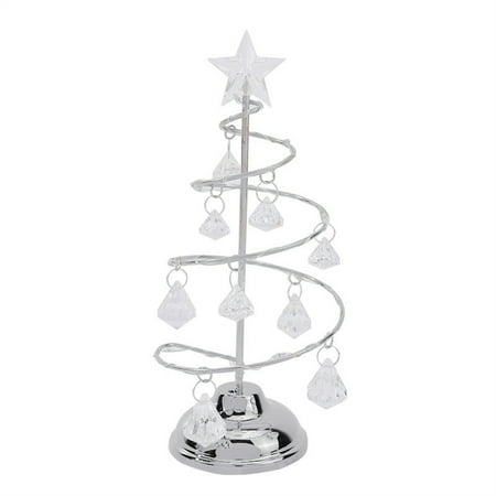 

Christmas Table Lamp LED Crystal Decorative Iron Tree Night Light