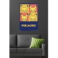 thumbnail image 4 of Pokémon: Pikachu Cutie Collection - Squares Wall Poster, 22.375" x 34", 4 of 4