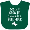 thumbnail image 3 of Inktastic Future Bull Rider Rodeo Boys Baby Bib, 3 of 4
