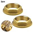 thumbnail image 4 of Lefu 2pc 1-1/4\" BSP Brass Back-nut Bathroom Wash Hand Basin Waste Size, 4 of 9
