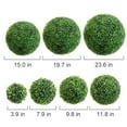 thumbnail image 3 of Artificial Plant Topiary Ball Green Grass Decorative Balls Round Plastic Plant Ball Decoration for Wedding New Year Christmas Ceiling Garden Home Outdoor (23"), 3 of 8