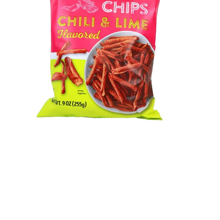 Trader Joe's Chili Lime Rolled Corn Chips, Gluten-Free, Oz